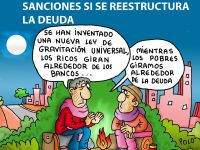 La gravitación de la deuda